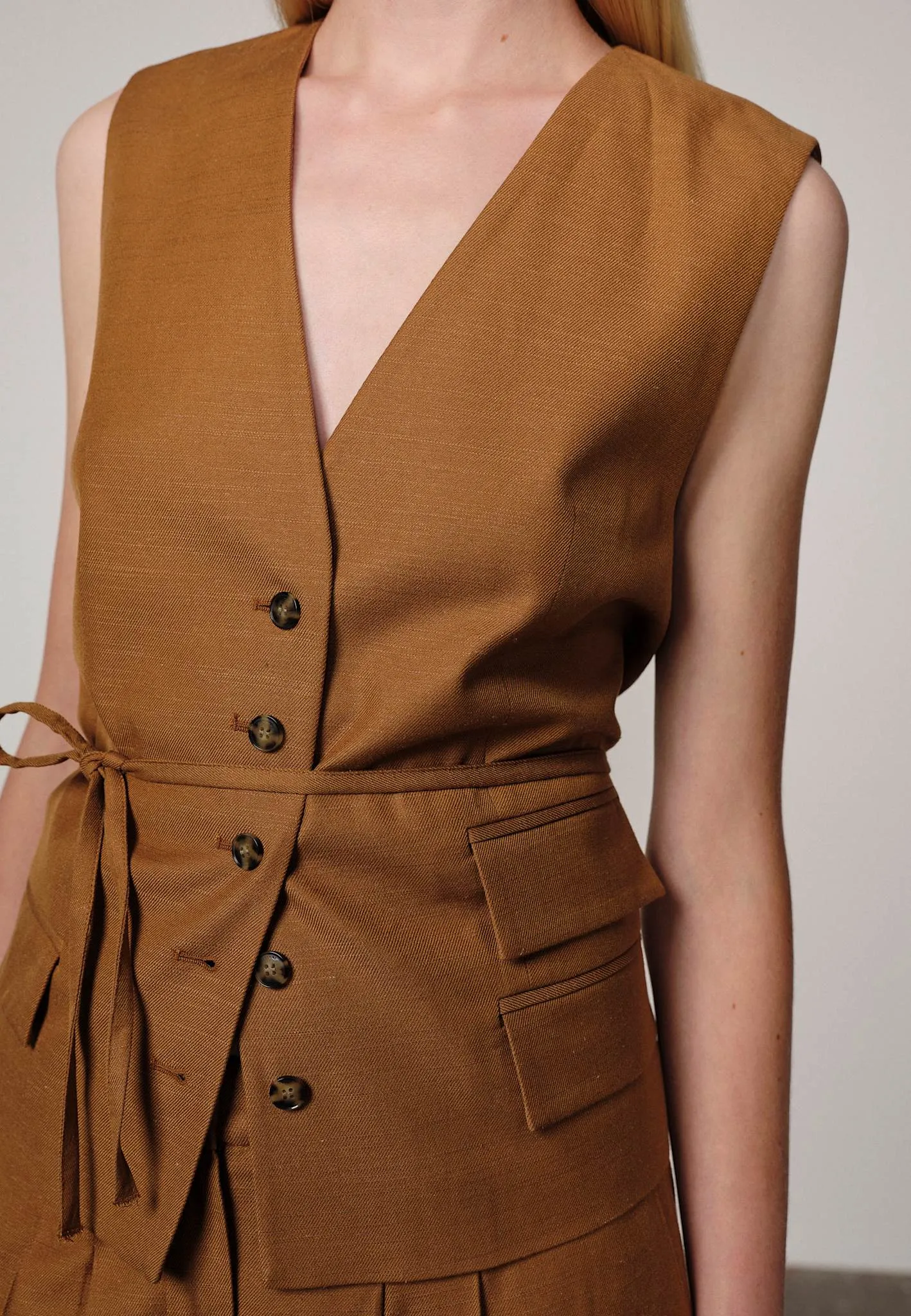 Samos Vest - Toffee sold by Birgitte Herskind product image thumbnail 3