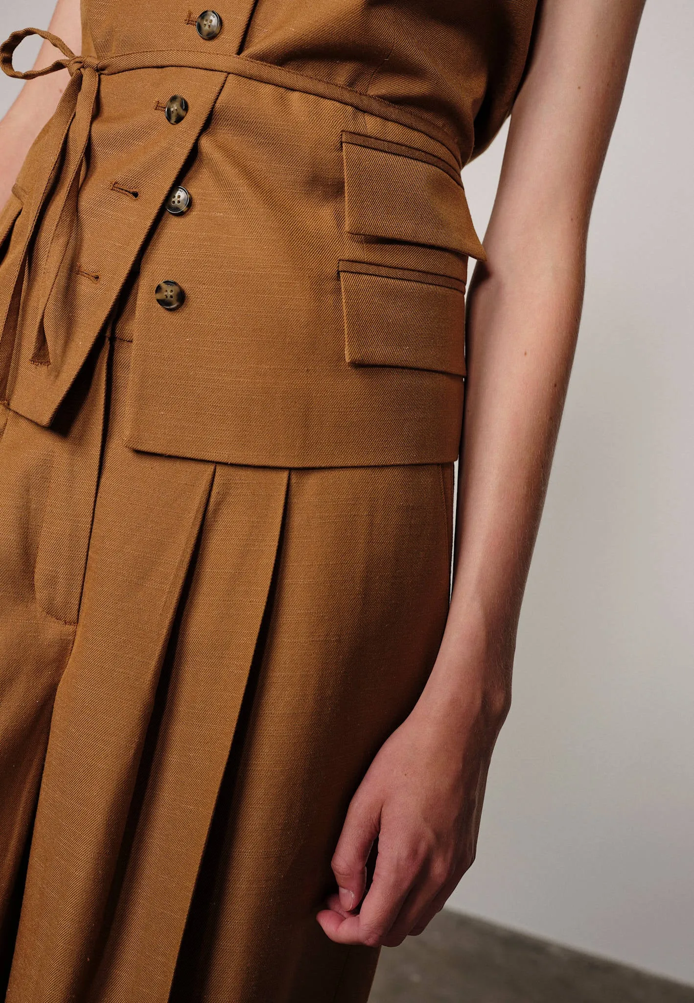Samos Vest - Toffee sold by Birgitte Herskind product image thumbnail 5