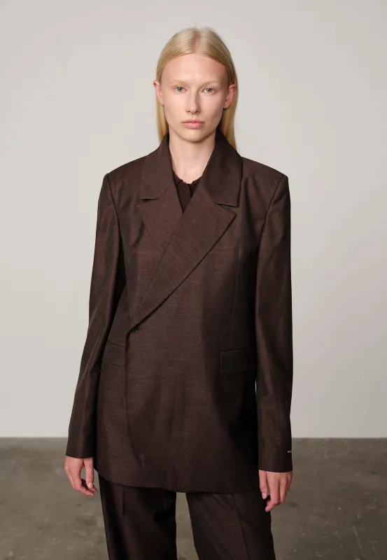 Lillith Regular Blazer - Java Brown sold by Birgitte Herskind