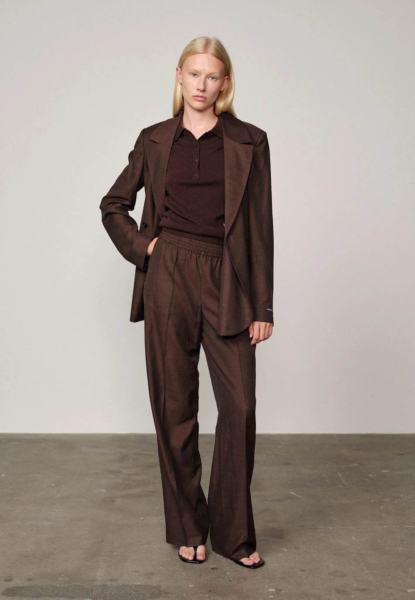 Lillith Regular Blazer - Java Brown sold by Birgitte Herskind product image thumbnail 2