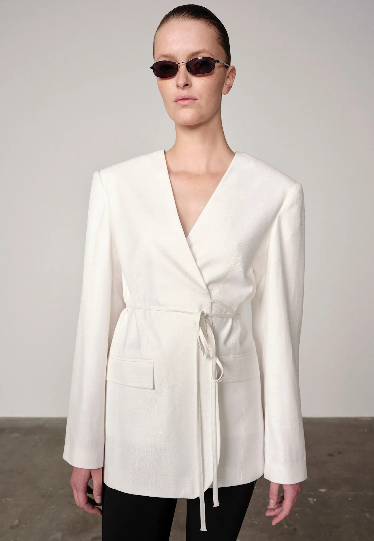 Indiana Oversized Blazer - White sold by Birgitte Herskind product image thumbnail 3