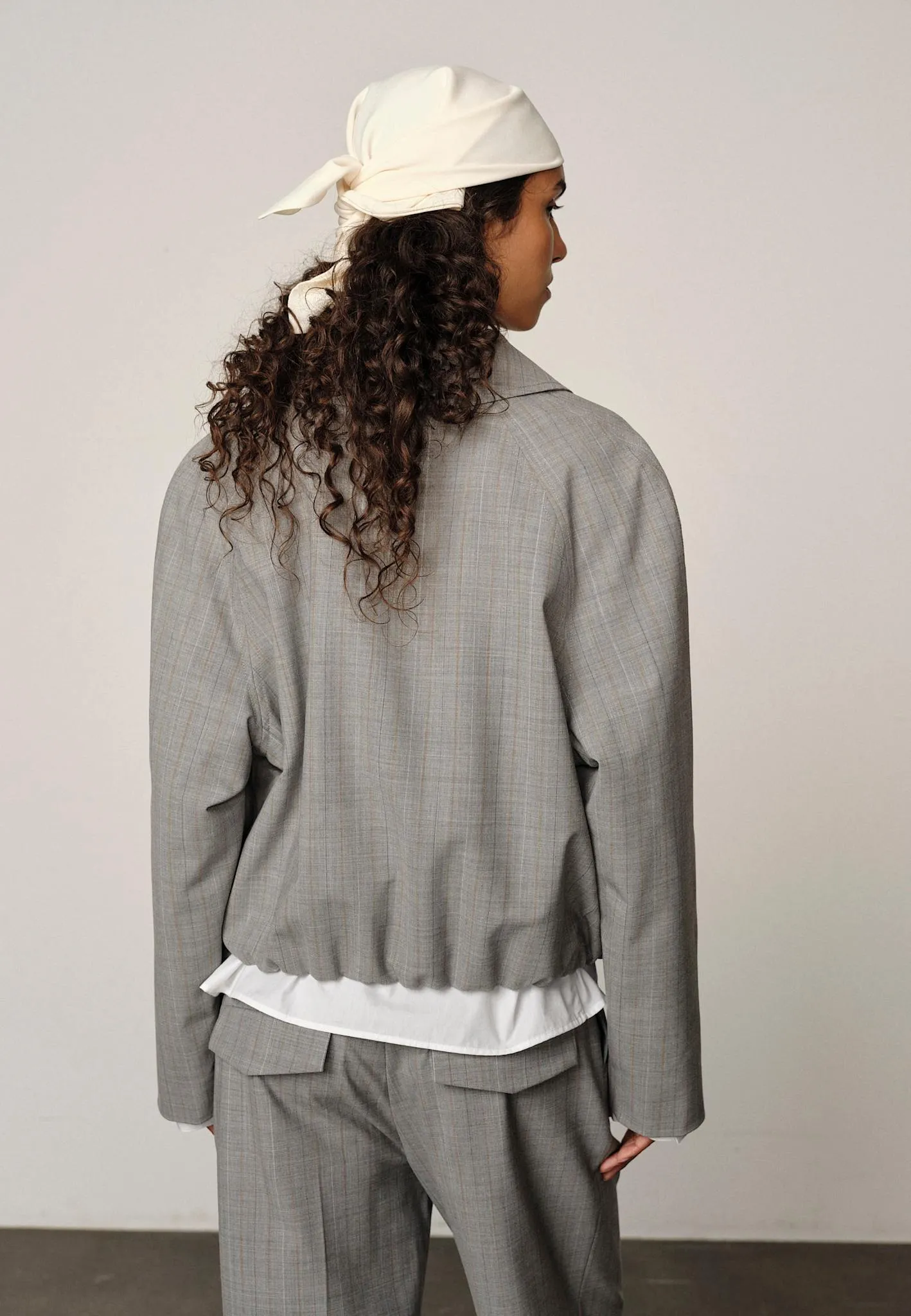 Ray Jacket - Light Grey Pinstripe sold by Birgitte Herskind product image thumbnail 3