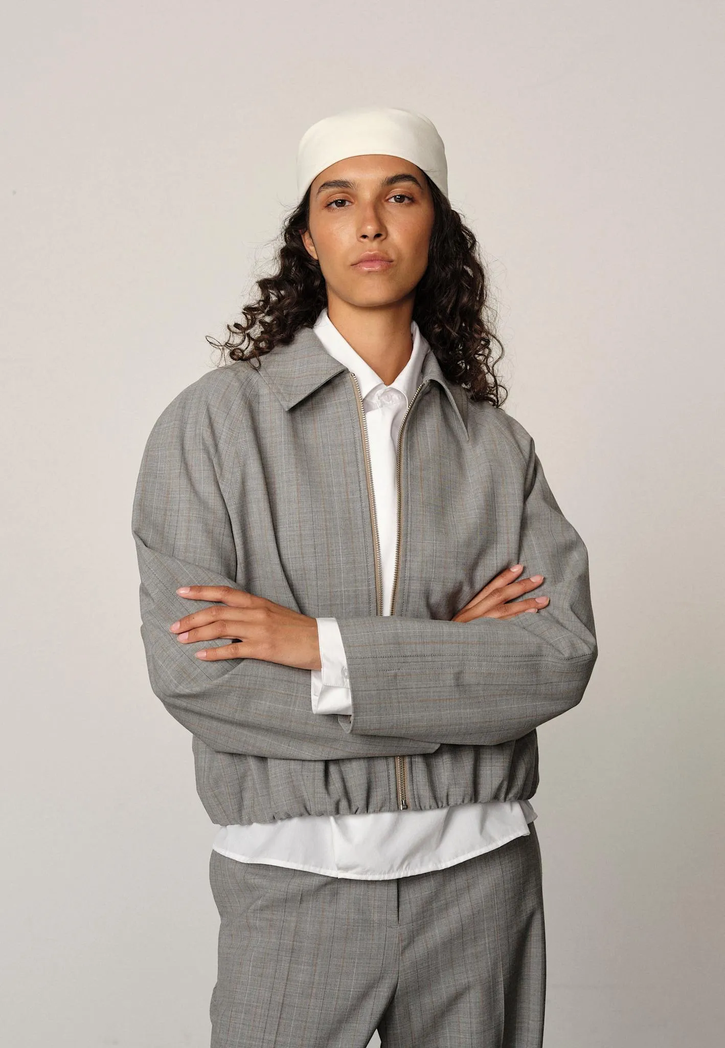 Ray Jacket - Light Grey Pinstripe sold by Birgitte Herskind product image thumbnail 2