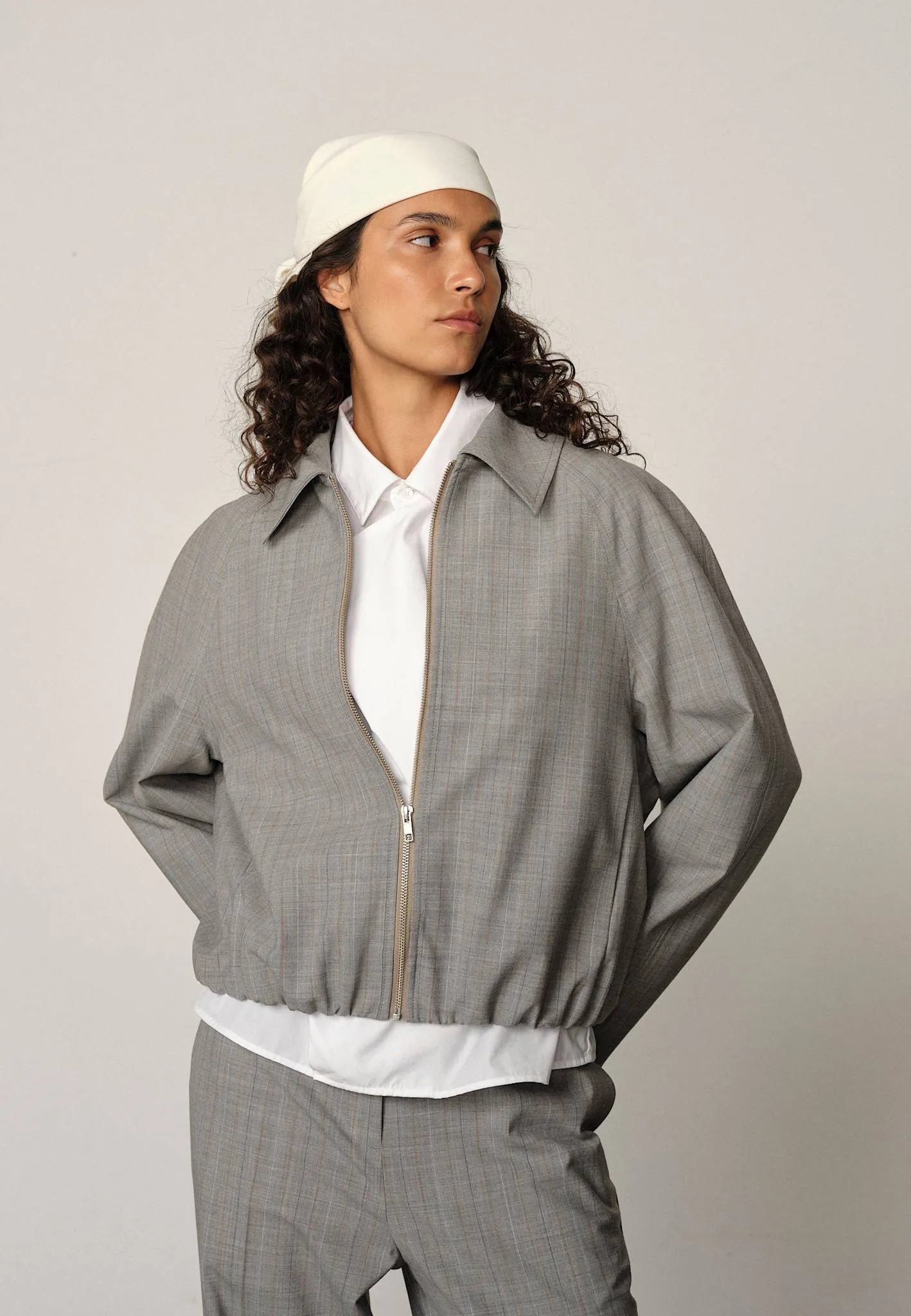 Ray Jacket - Light Grey Pinstripe sold by Birgitte Herskind product image thumbnail 4