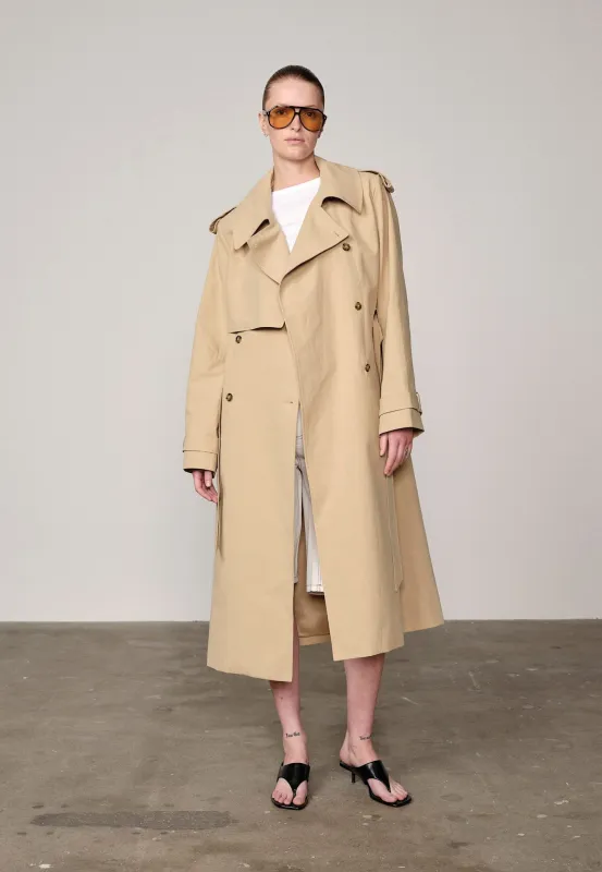 Fernades Trenchcoat - Bison made by Birgitte Herskind