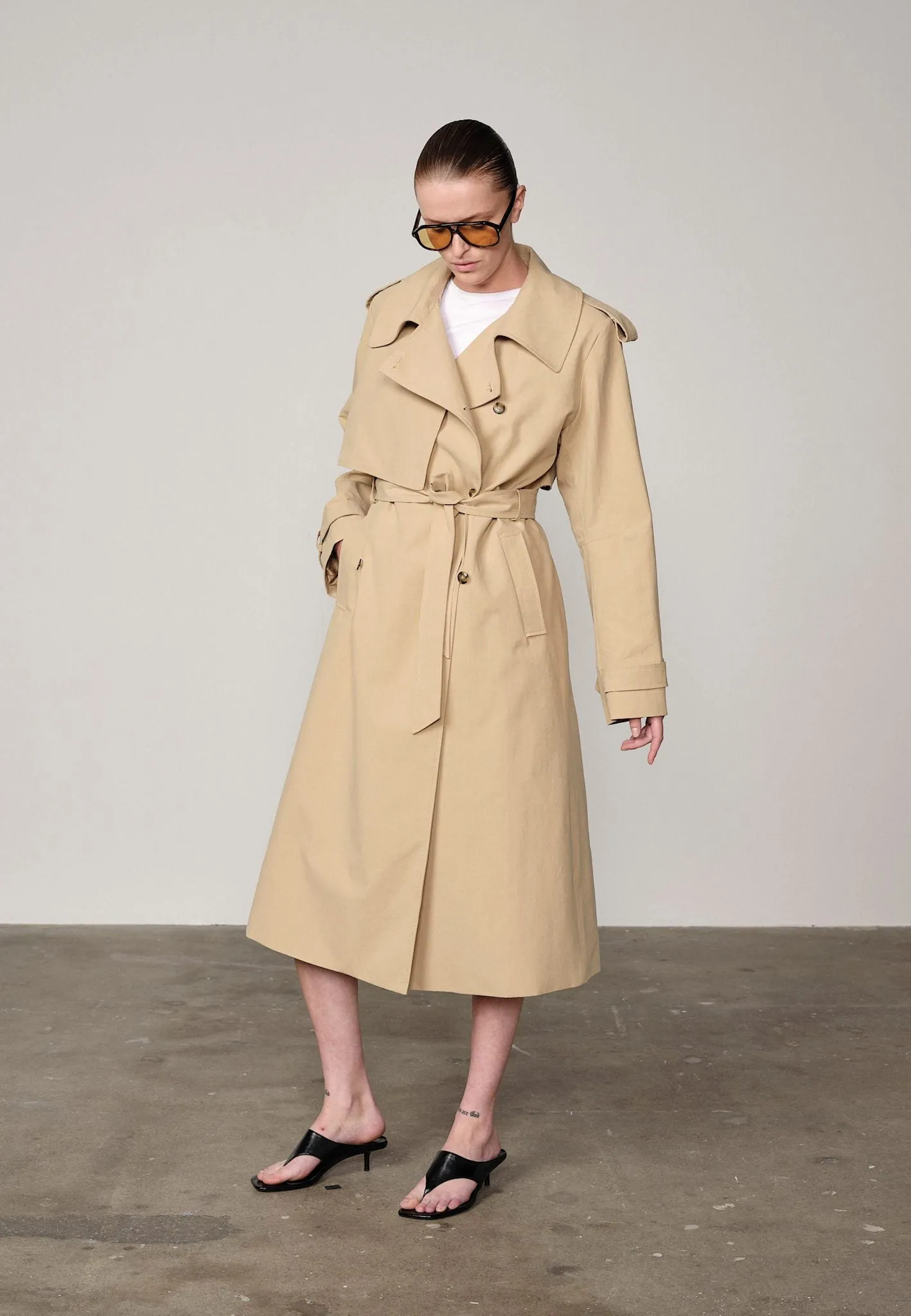 Fernades Trenchcoat - Bison sold by Birgitte Herskind product image thumbnail 3