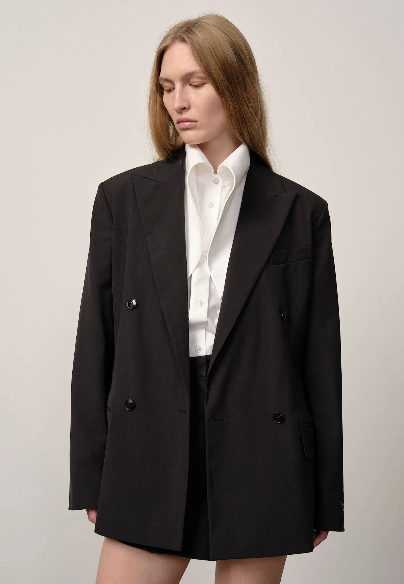 Frederico Regular Fittet Blazer - Iron sold by Birgitte Herskind product image thumbnail 3