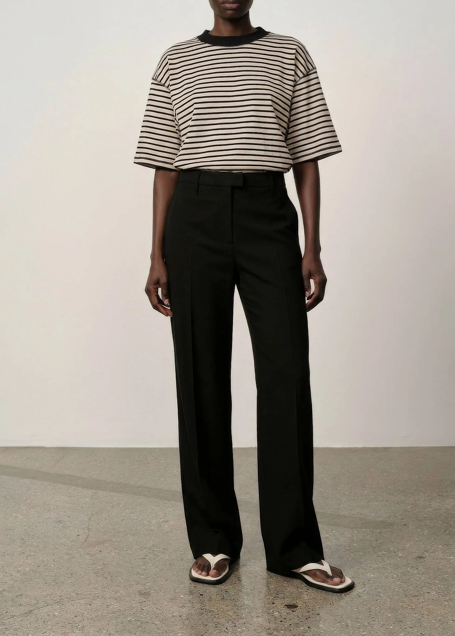 Ivano Mid Waist Pants - Black sold by Birgitte Herskind