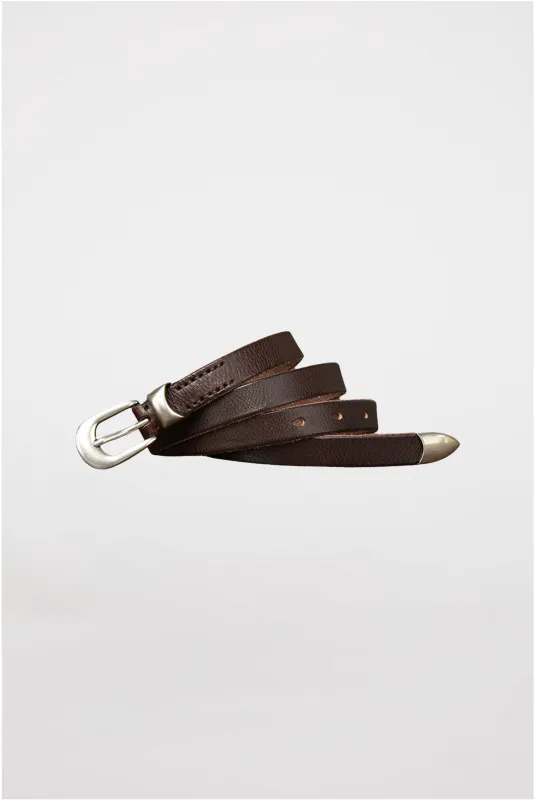 Slim Leather Belt sold by Common Market