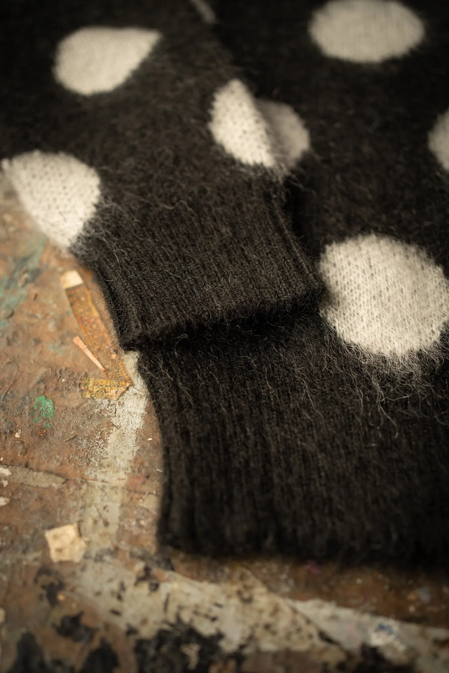 MADE WORN POLKADOT CARDIGAN sold by MadeWorn product image thumbnail 4