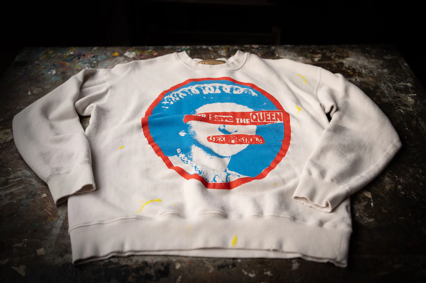 SEX PISTOLS PRETTY VACANT CLASSIC CREW SWEATSHIRT sold by MadeWorn product image thumbnail 3