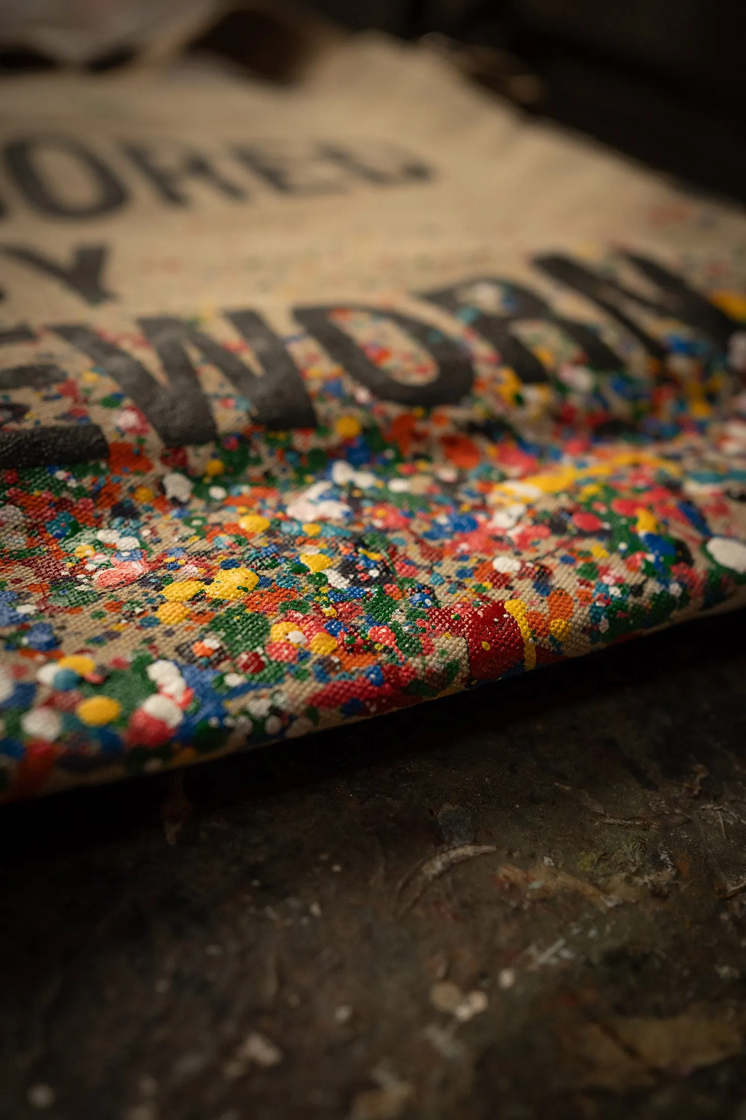 MADE WORN "ARTIST" CANVAS BAG sold by MadeWorn product image thumbnail 5