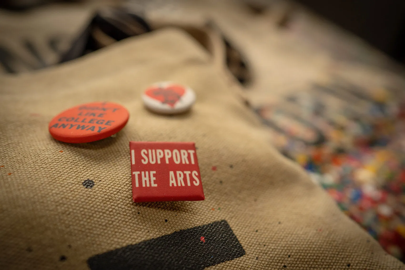 MADE WORN "ARTIST" CANVAS BAG sold by MadeWorn product image thumbnail 3