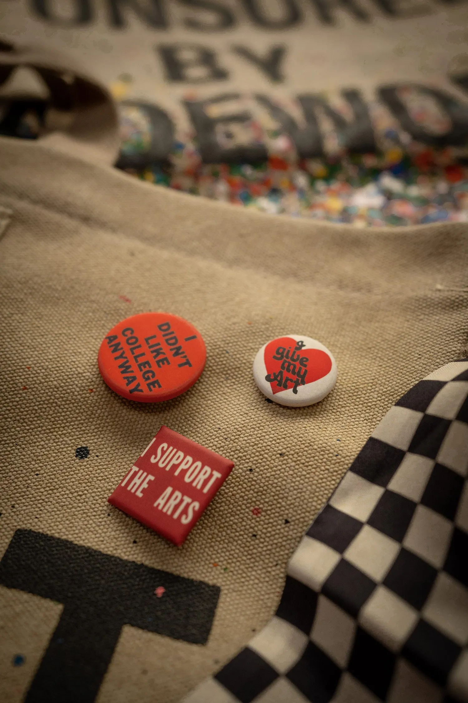 MADE WORN "ARTIST" CANVAS BAG sold by MadeWorn product image thumbnail 4