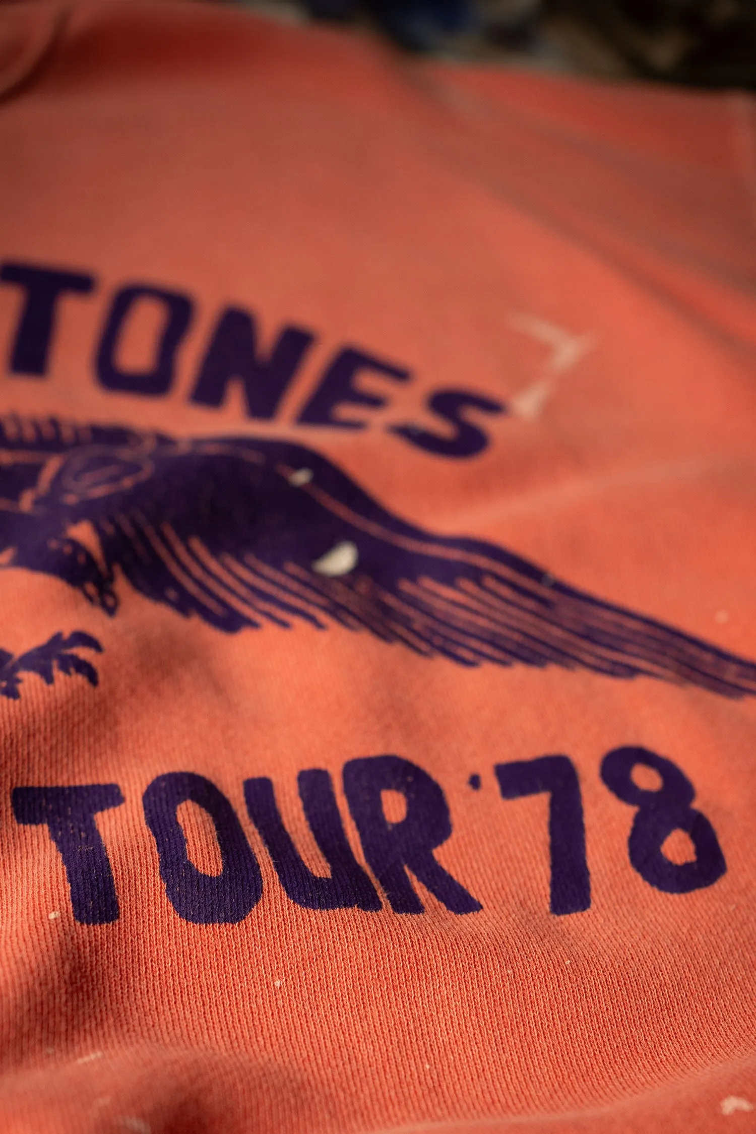 ROLLING STONES AMERICAN TOUR '78 SHRUNKEN SWEATSHIRT sold by MadeWorn product image thumbnail 2