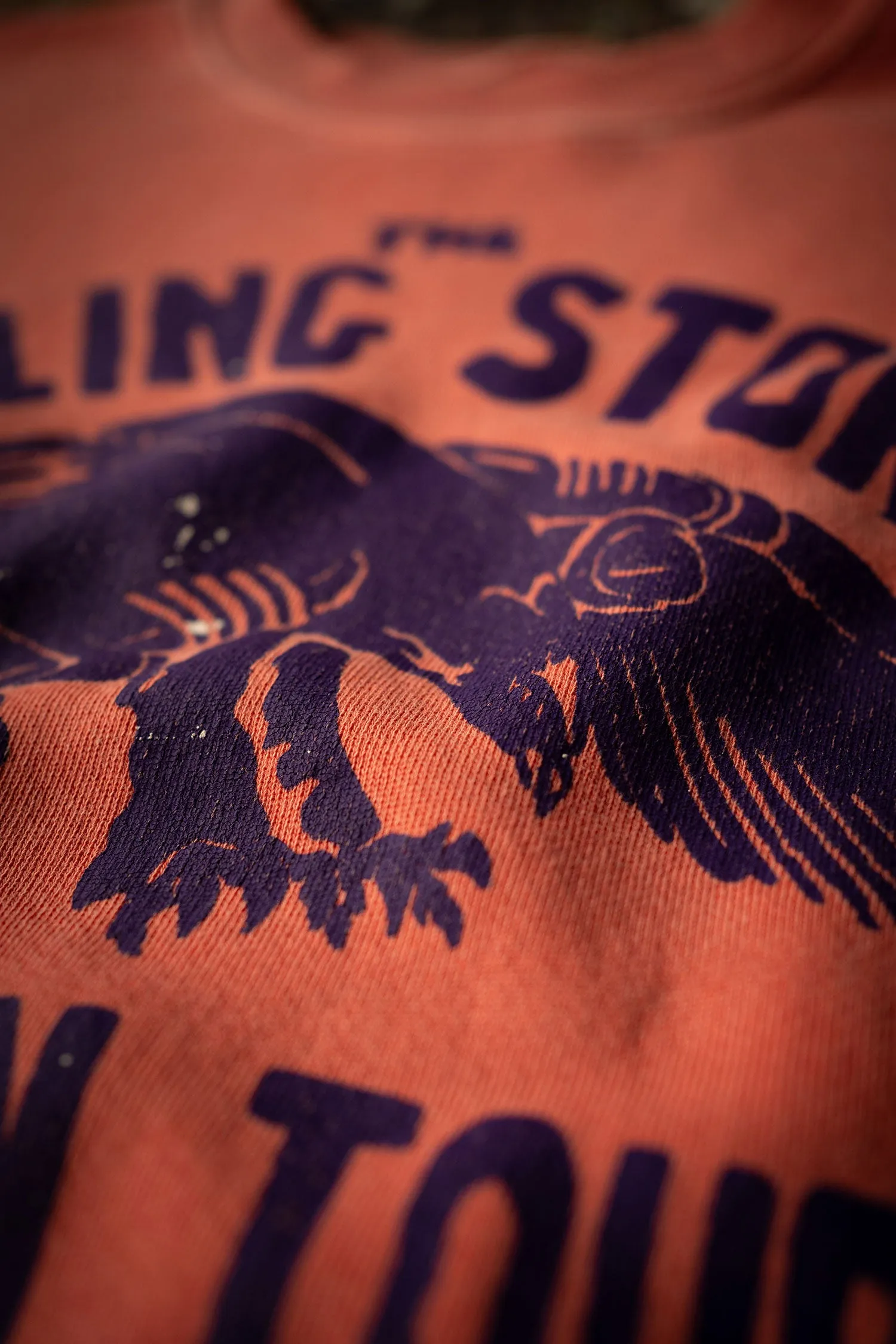 ROLLING STONES AMERICAN TOUR '78 SHRUNKEN SWEATSHIRT sold by MadeWorn product image thumbnail 4