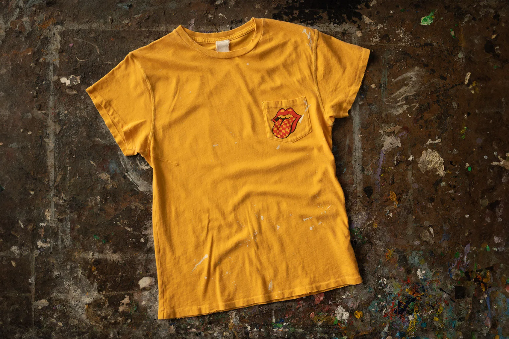 ROLLING STONES POCKET TEE sold by MadeWorn product image thumbnail 3