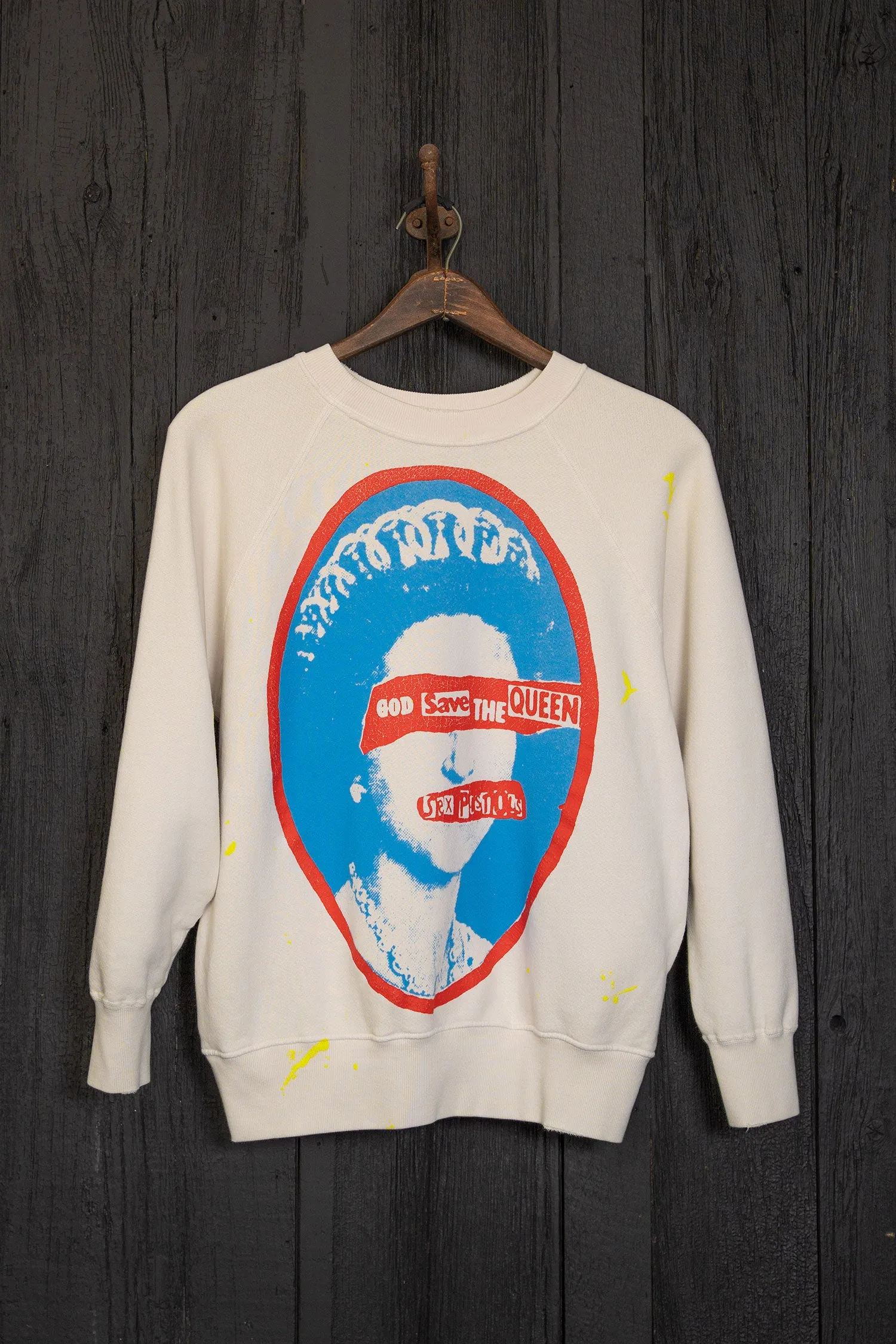 SEX PISTOLS PRETTY VACANT SHRUNKEN SWEATSHIRT sold by MadeWorn