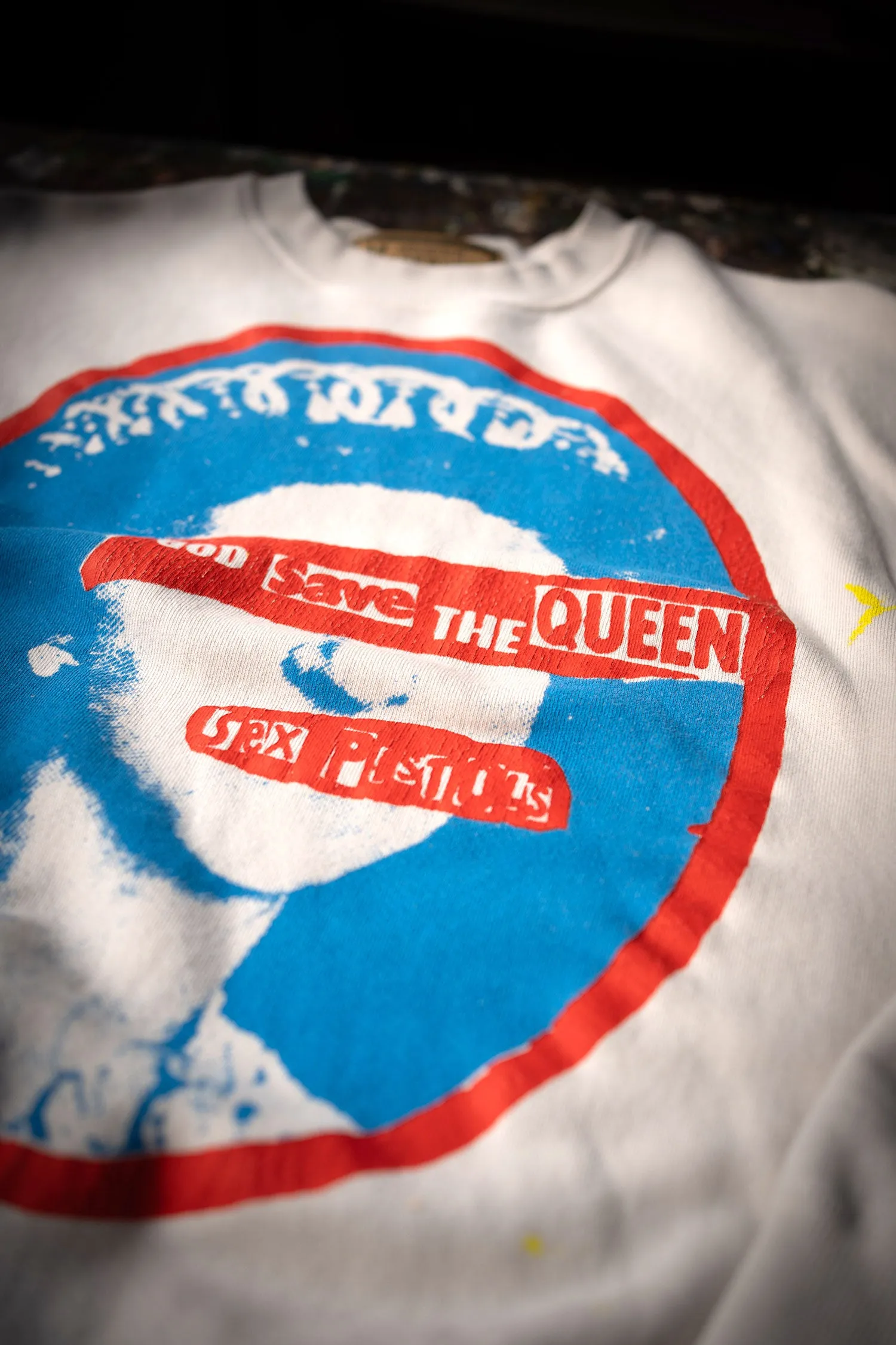 SEX PISTOLS PRETTY VACANT SHRUNKEN SWEATSHIRT sold by MadeWorn product image thumbnail 5