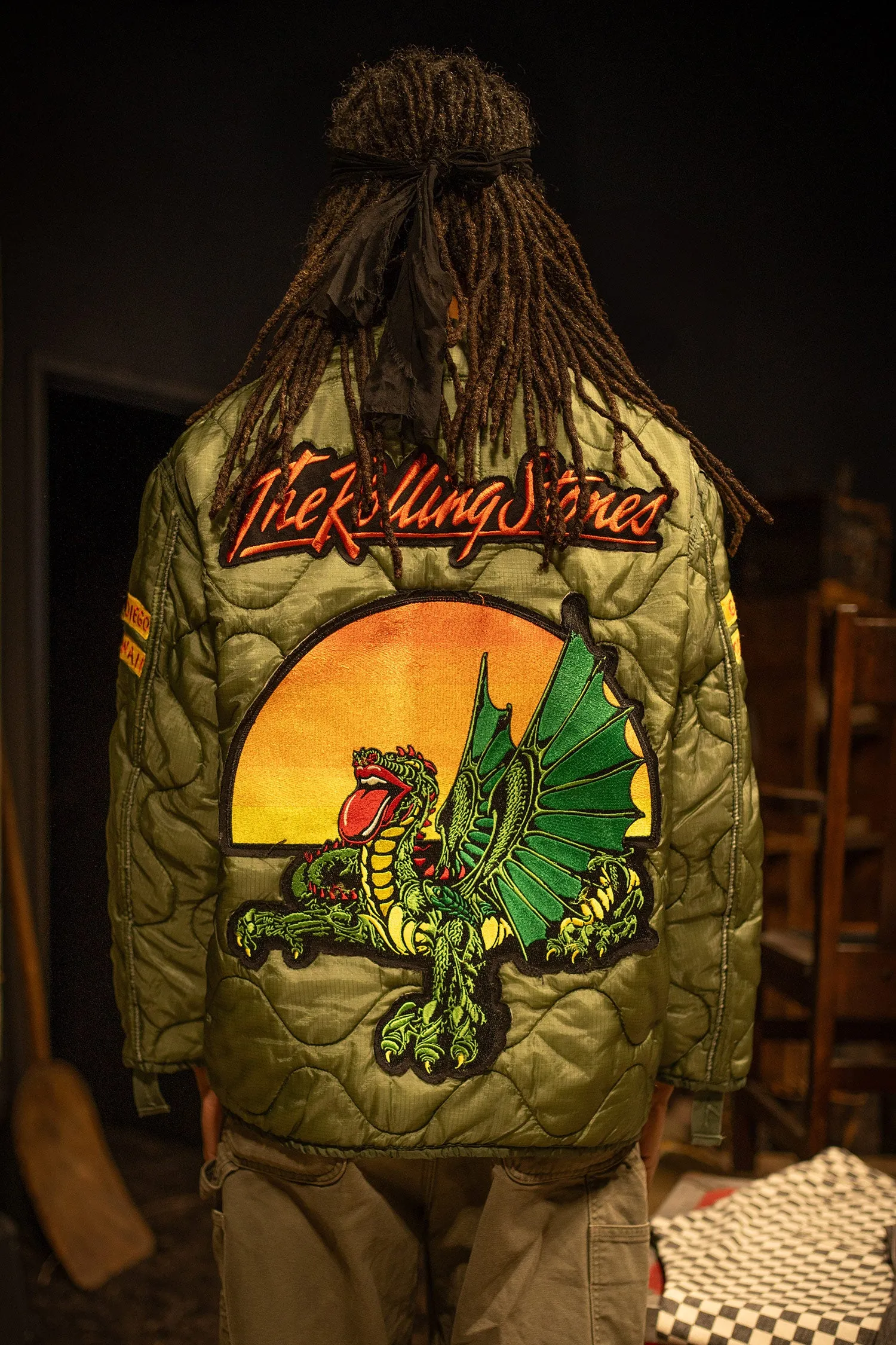 ROLLING STONES LINER JACKET sold by MadeWorn product image thumbnail 2