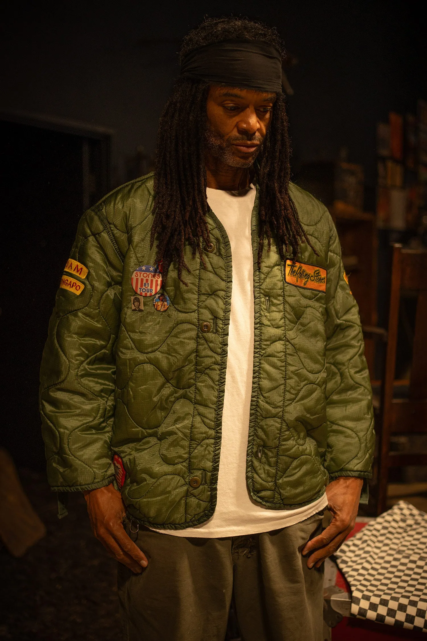 ROLLING STONES LINER JACKET sold by MadeWorn