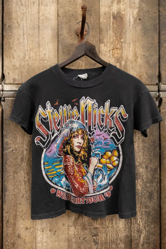 STEVIE NICKS WILD HEART TOUR '83 CROP sold by MadeWorn