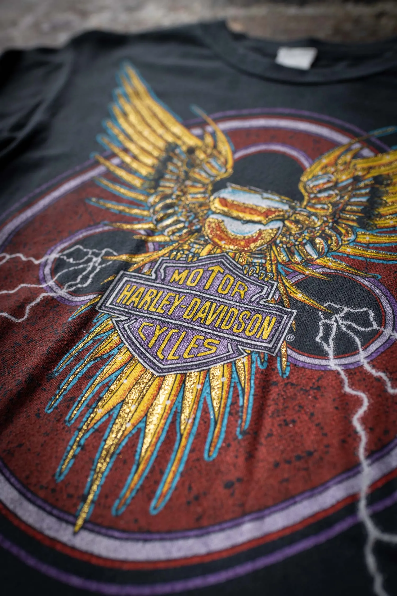 HARLEY DAVIDSON LIGHTNING LONG SLEEVE sold by MadeWorn product image thumbnail 2