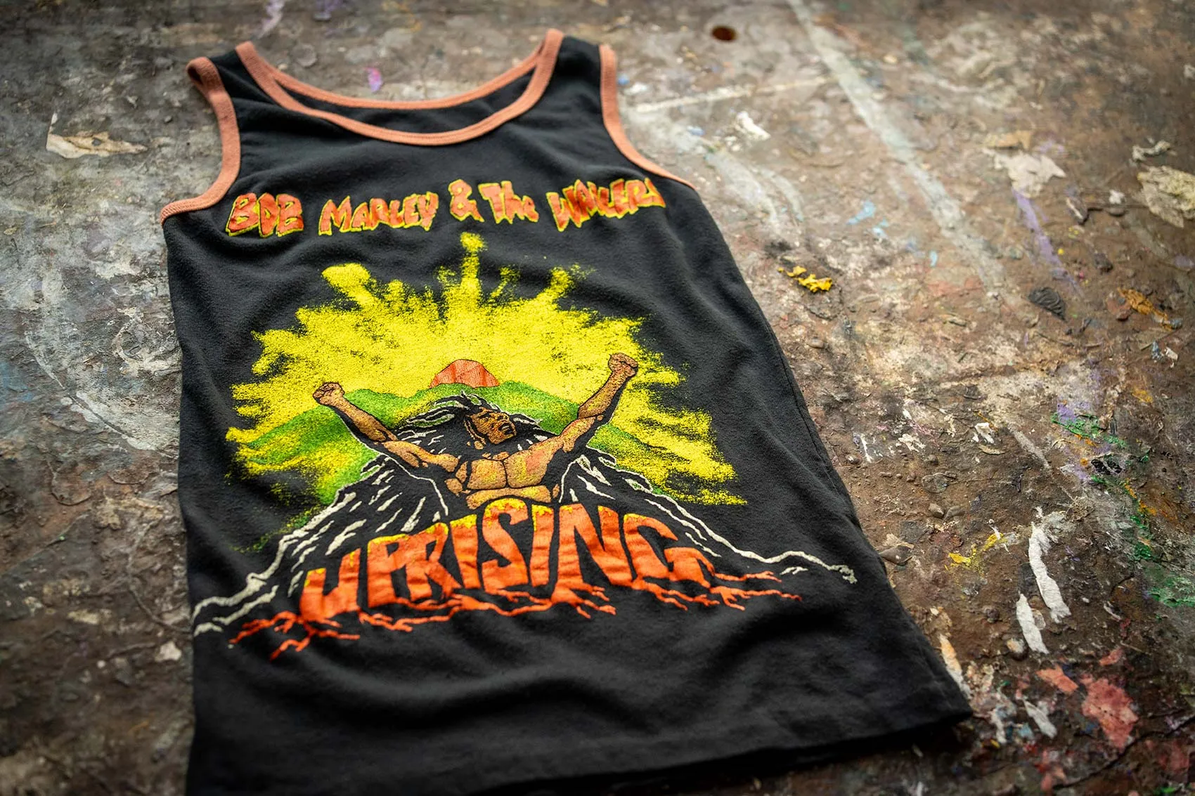 BOB MARLEY & THE WAILERS UPRISING TANK sold by MadeWorn product image thumbnail 3