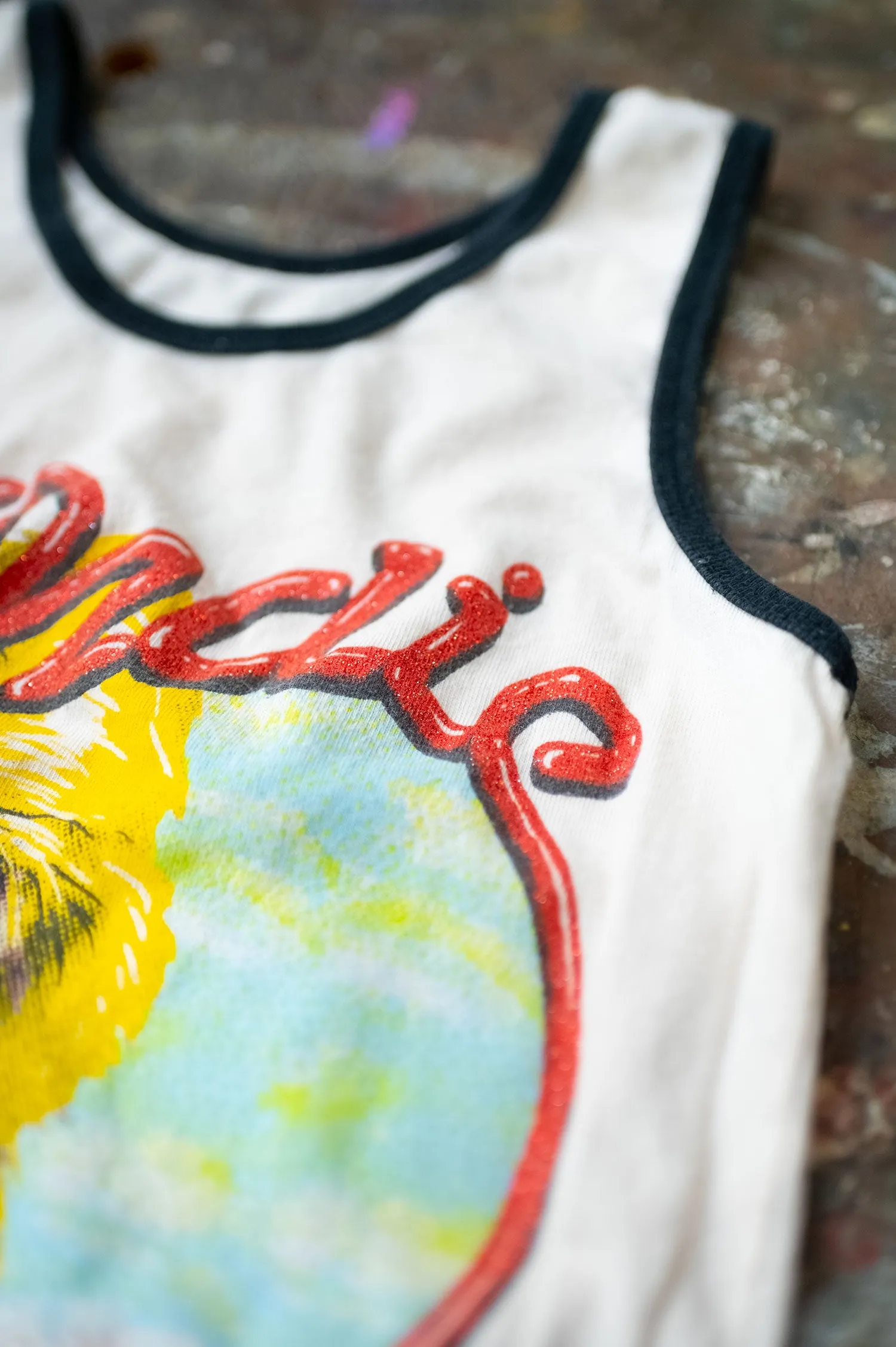 BLONDIE HEART OF GLASS TANK sold by MadeWorn product image thumbnail 5