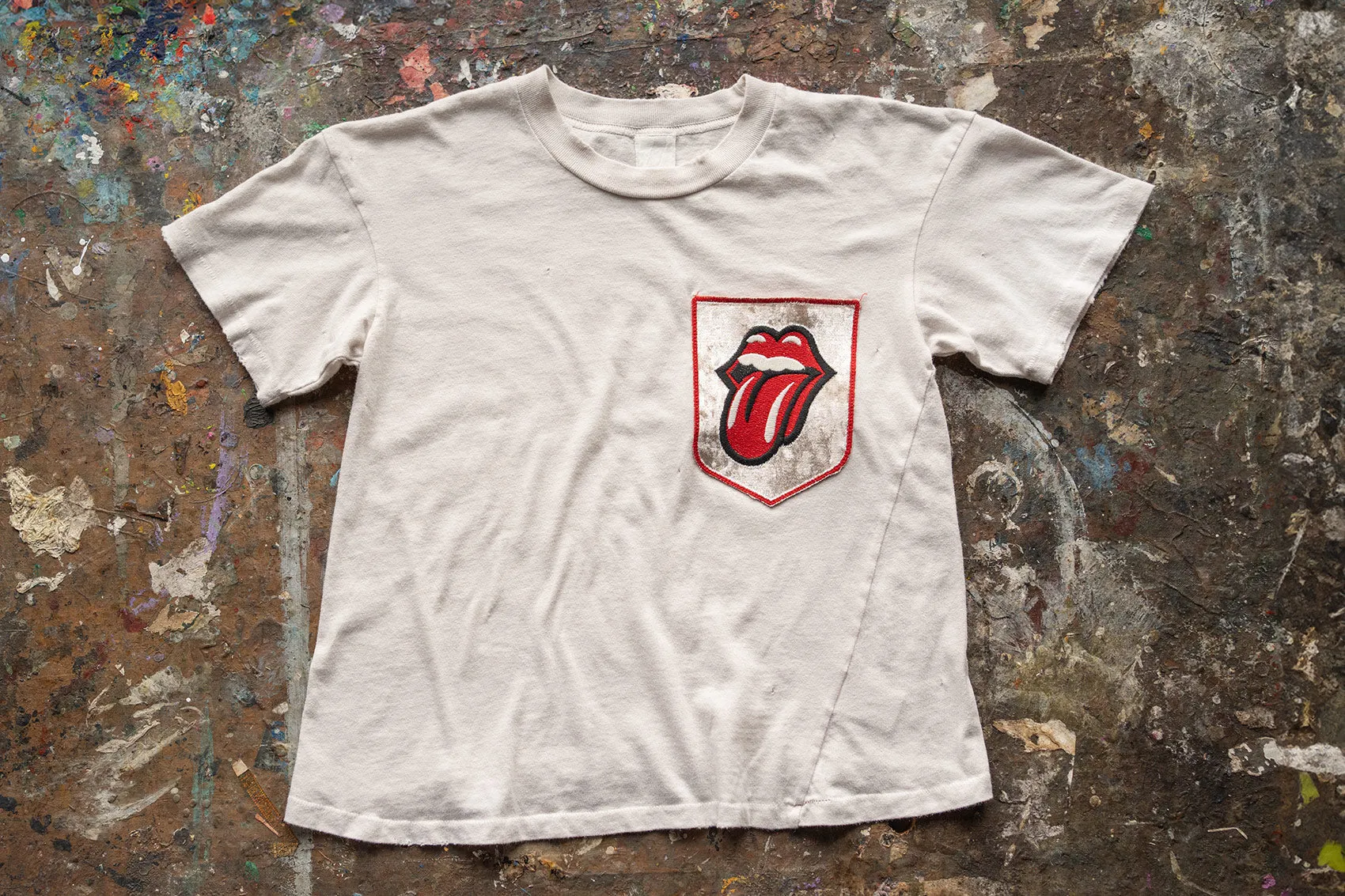 ROLLING STONES PATCH POCKET CROP sold by MadeWorn product image thumbnail 3