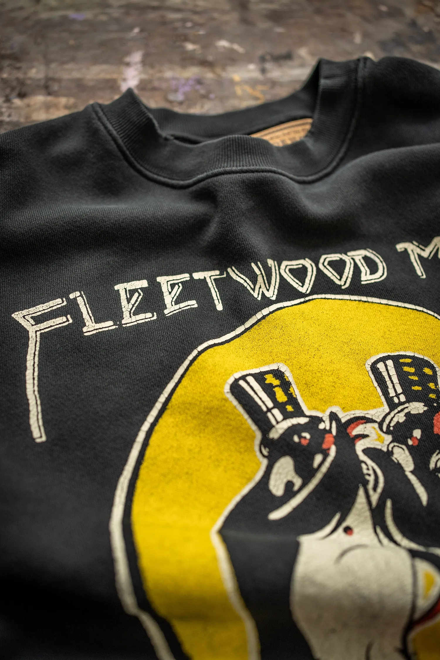 FLEETWOOD MAC RUMOURS '77 CLASSIC CREW FLEECE SWEATSHIRT sold by MadeWorn product image thumbnail 2