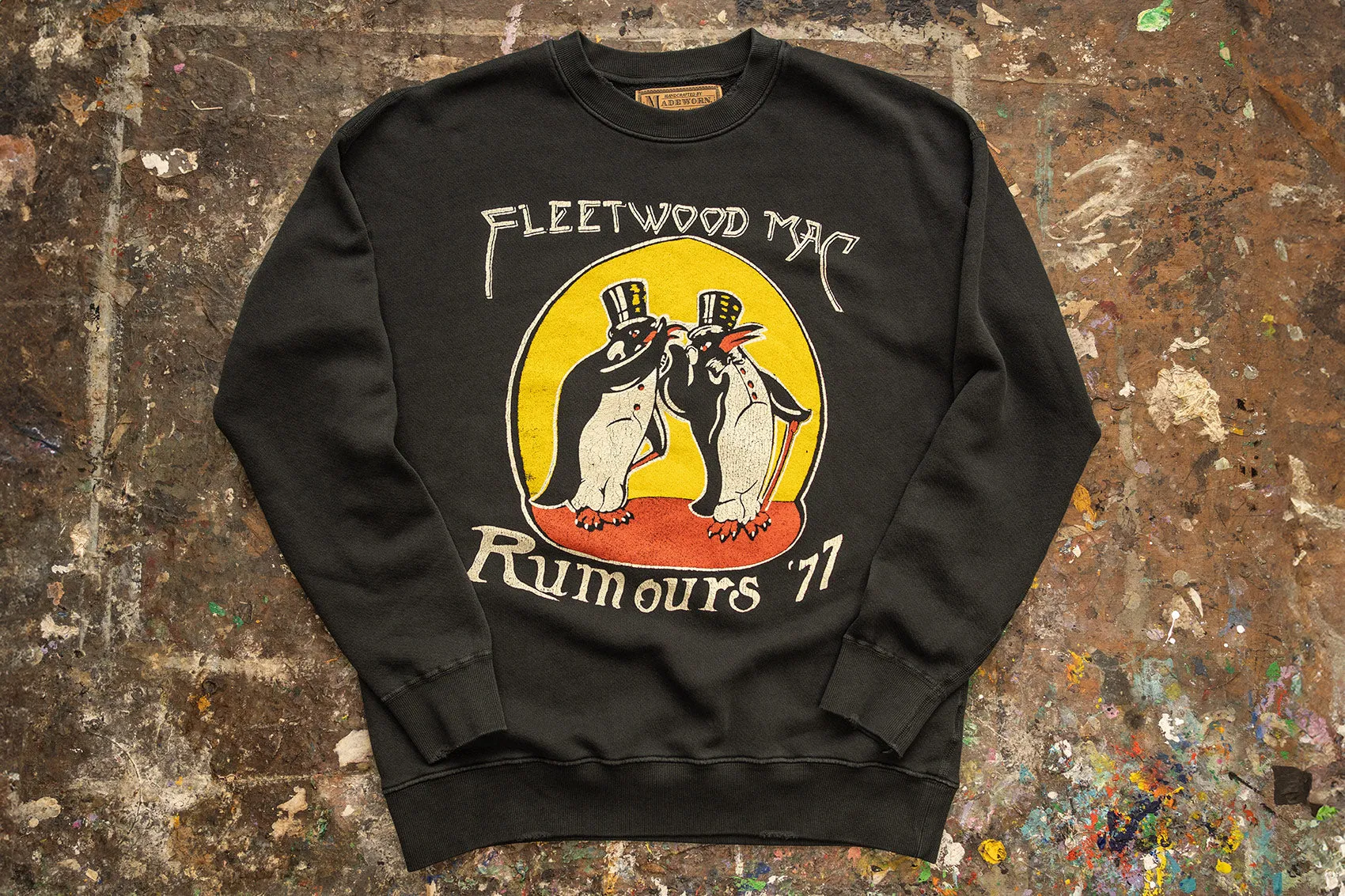 FLEETWOOD MAC RUMOURS '77 CLASSIC CREW FLEECE SWEATSHIRT sold by MadeWorn product image thumbnail 3
