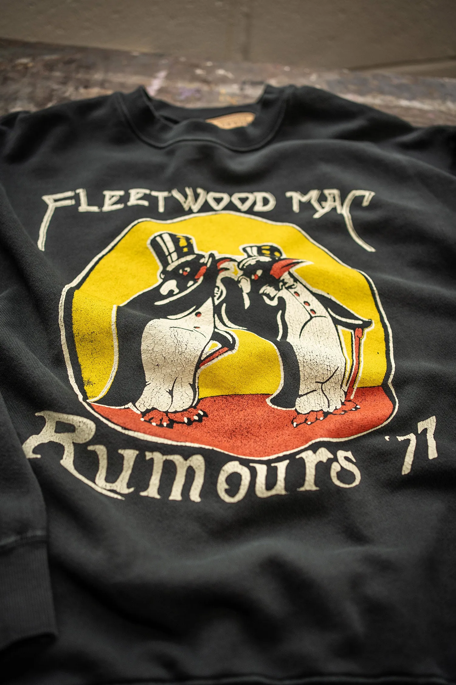 FLEETWOOD MAC RUMOURS '77 CLASSIC CREW FLEECE SWEATSHIRT sold by MadeWorn product image thumbnail 5
