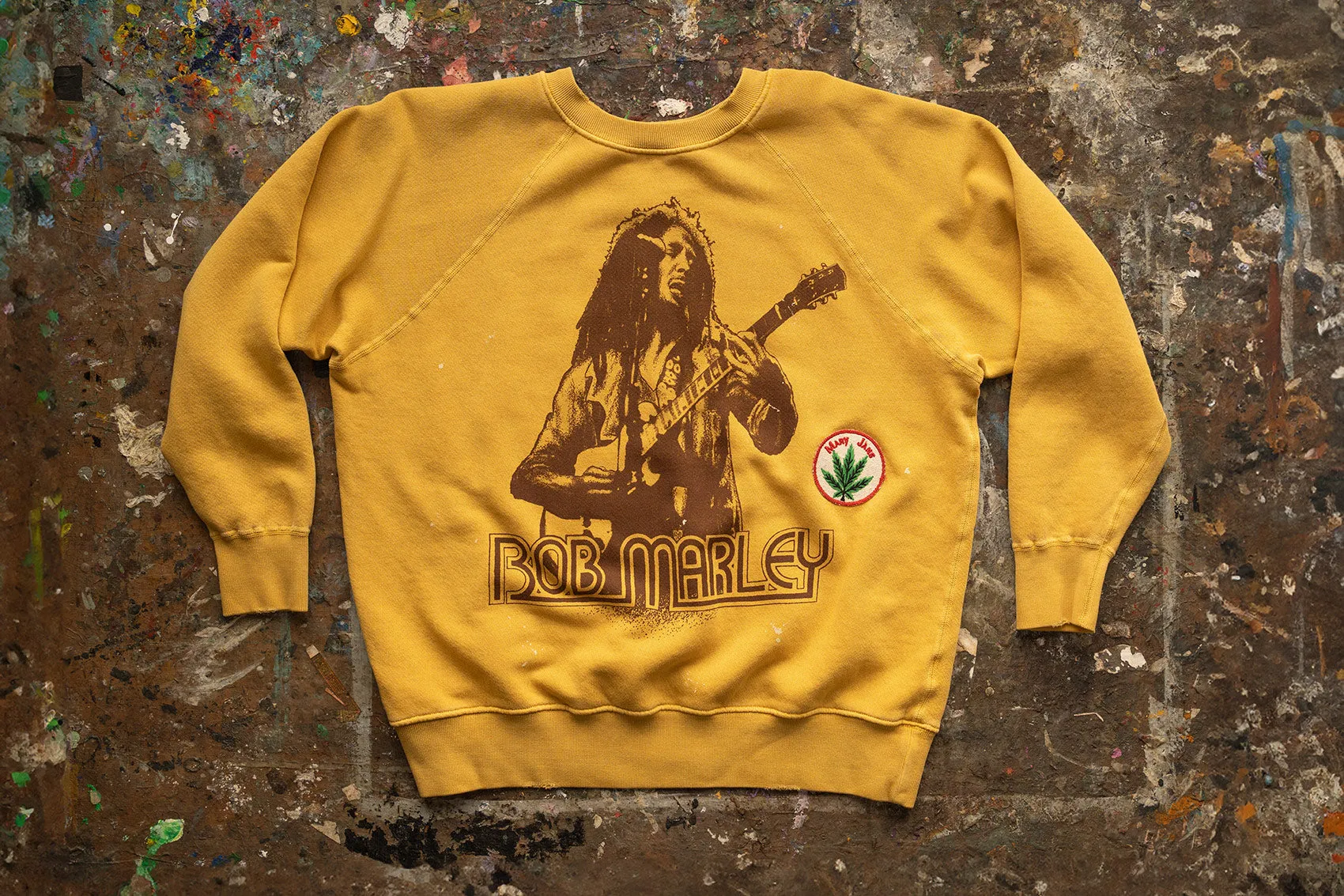 BOB MARLEY TRENCHTOWN ROCK SHRUNKEN SWEATSHIRT sold by MadeWorn product image thumbnail 3