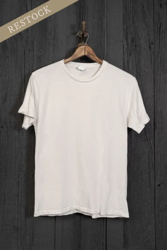 MADE WORN CLASSIC CREW VINTAGE WHITE sold by MadeWorn