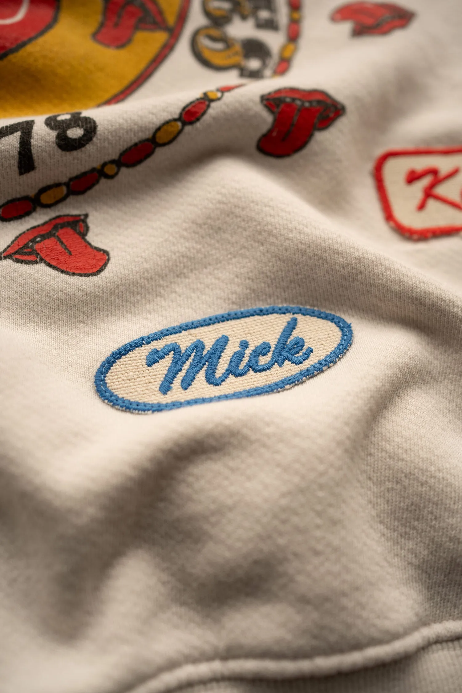 ROLLING STONES '78 TOUR SHRUNKEN SWEATSHIRT sold by MadeWorn product image thumbnail 5