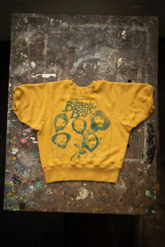 BEACH BOYS ON TOUR '83 SHORT SLEEVE SWEATSHIRT sold by MadeWorn