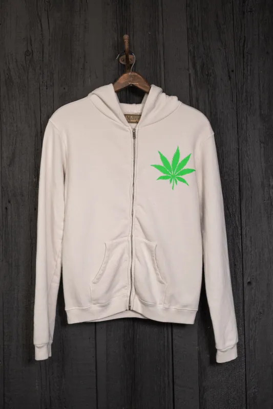 MADE WORN HEY BUD ZIP HOODIE sold by MadeWorn