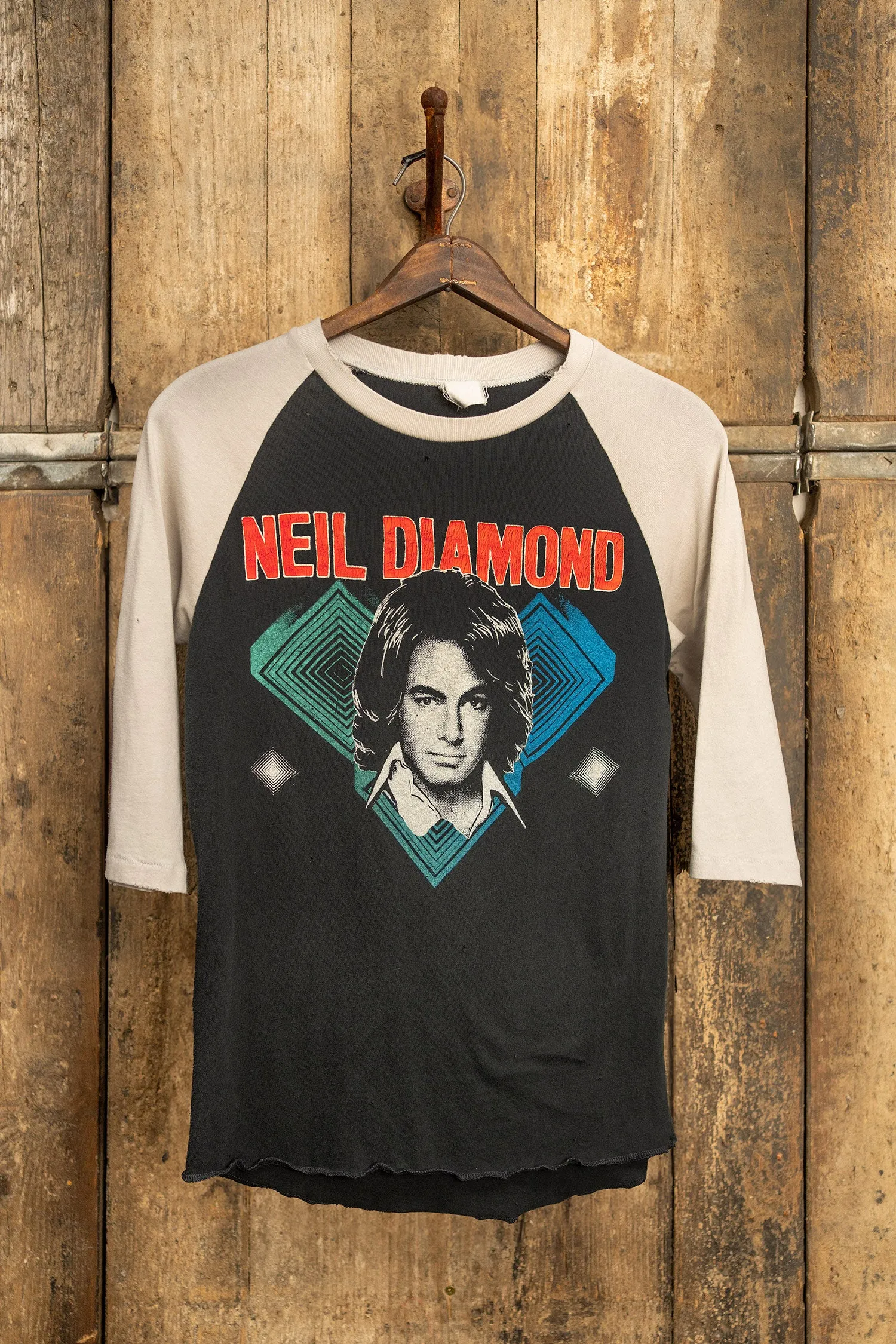 NEIL DIAMOND '78 TOUR RAGLAN sold by MadeWorn