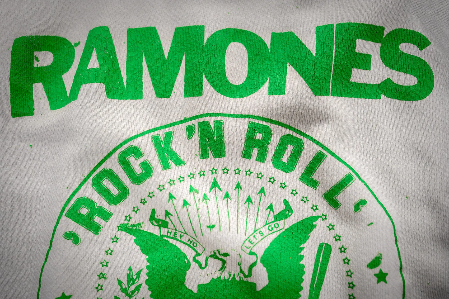 RAMONES ROCK N' ROLL HIGH SCHOOL CLASSIC CREW SWEATSHIRT sold by MadeWorn product image thumbnail 3