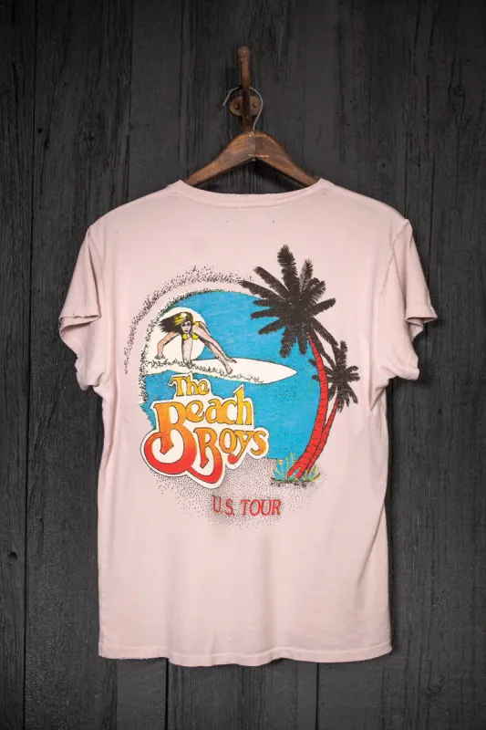 BEACH BOYS U.S. TOUR '90S FIT POCKET TEE sold by MadeWorn