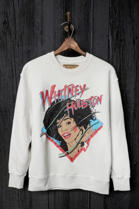 WHITNEY HOUSTON GREATEST LOVE OF ALL CLASSIC CREW SWEATSHIRT sold by MadeWorn
