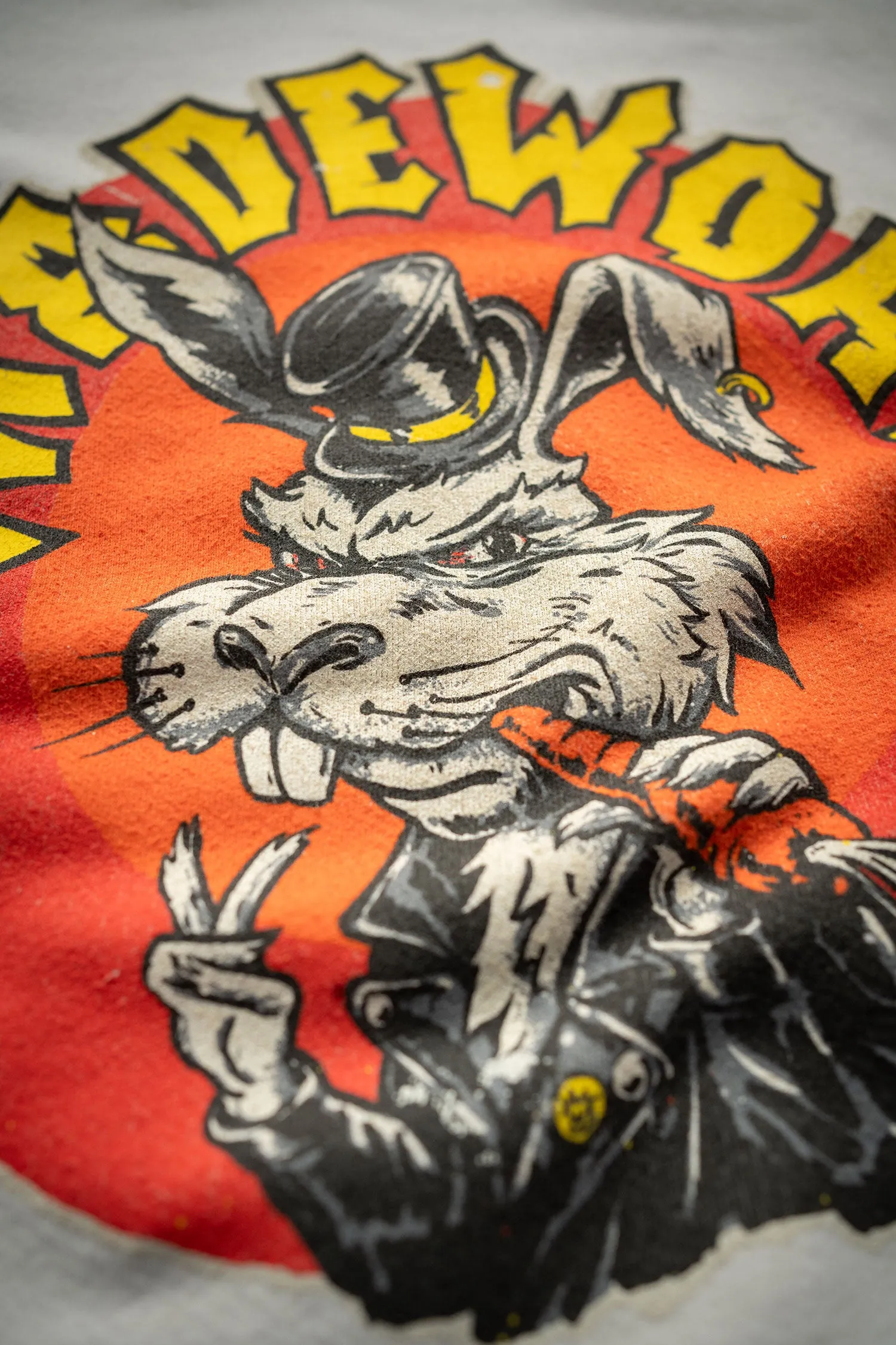 MADE WORN RAD RABBIT CLASSIC CREW SWEATSHIRT sold by MadeWorn product image thumbnail 2