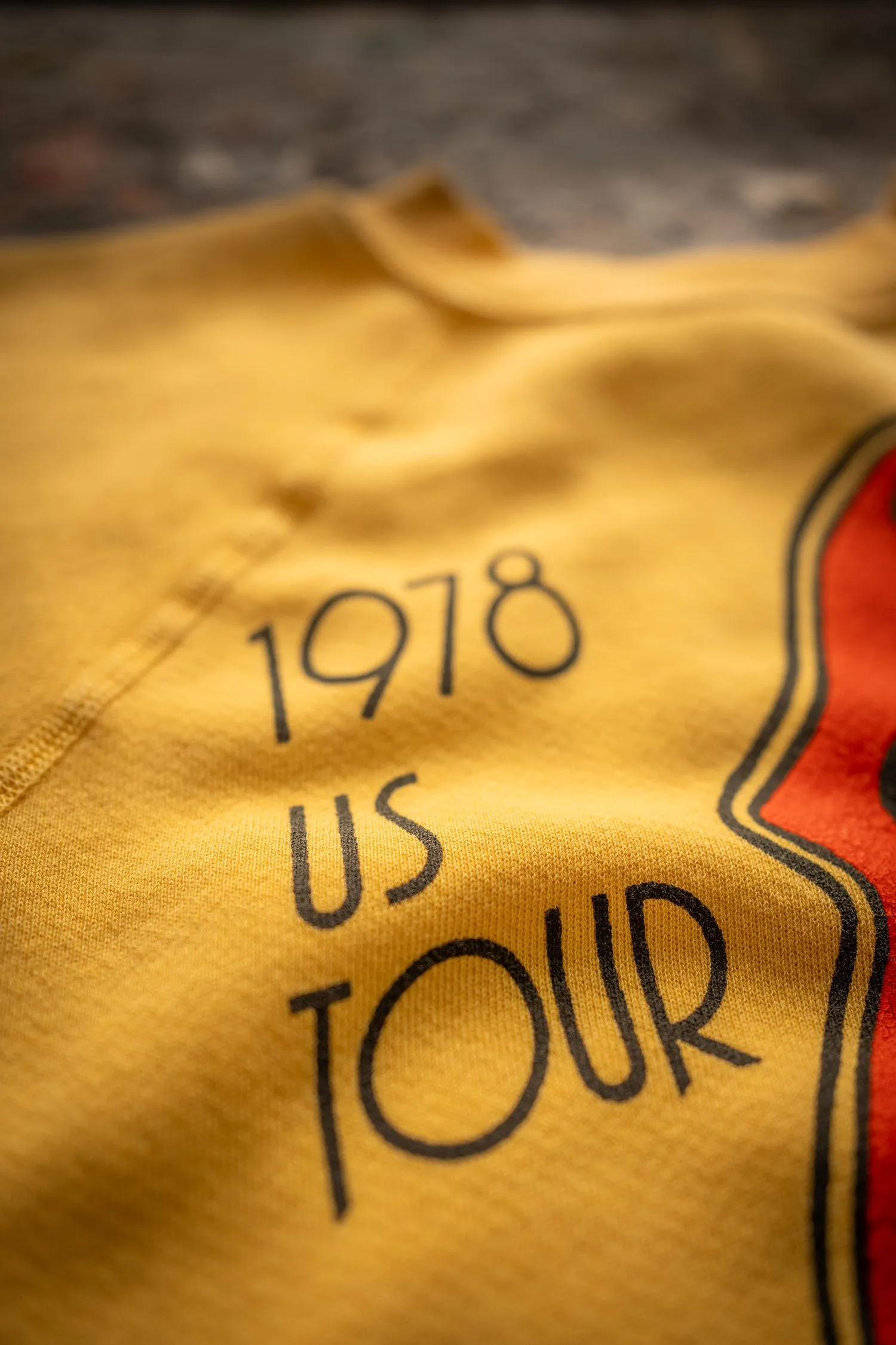 ROLLING STONES 1978 U.S. TOUR SHORT SLEEVE SWEATSHIRT sold by MadeWorn product image thumbnail 4