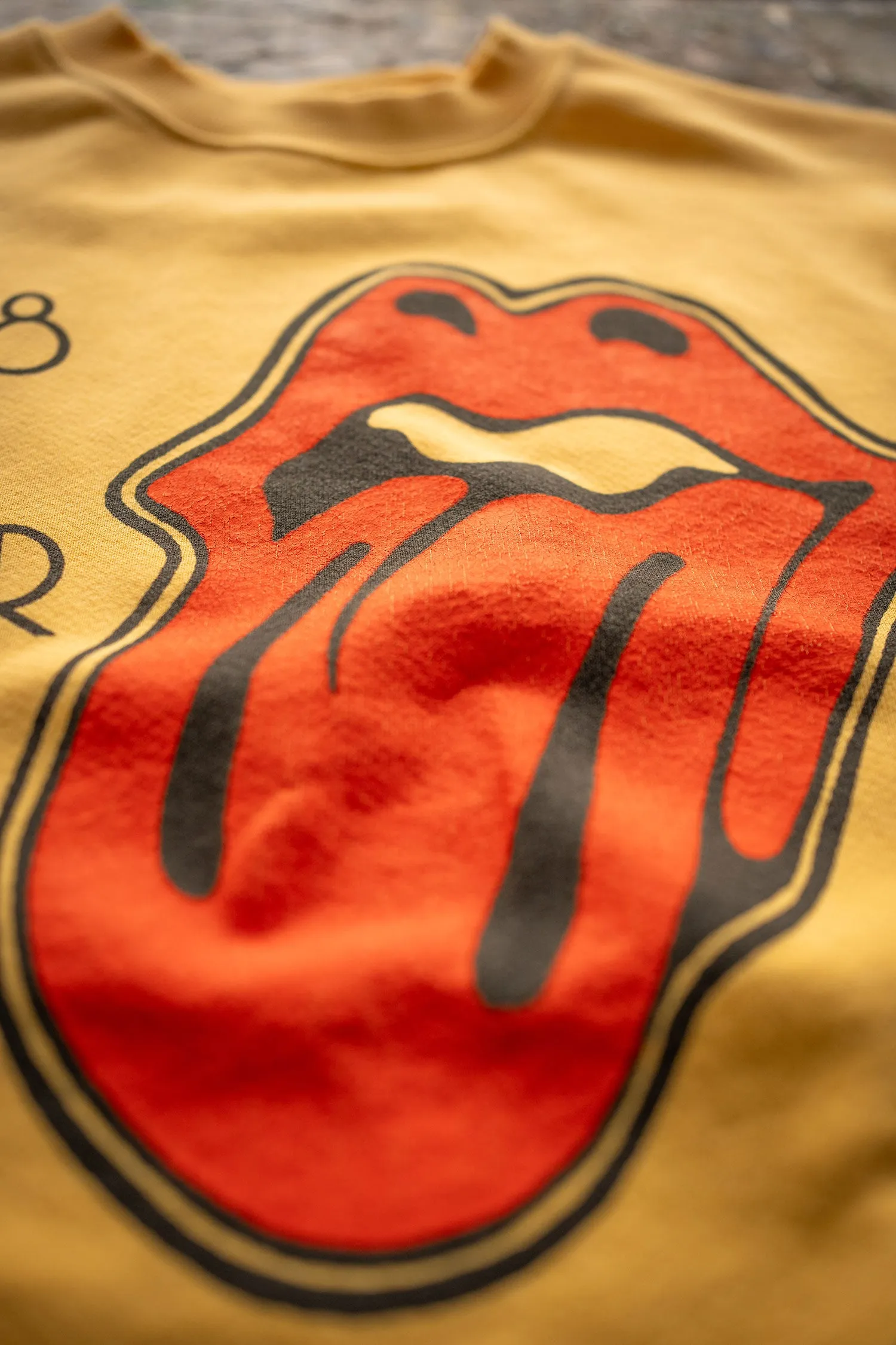 ROLLING STONES 1978 U.S. TOUR SHORT SLEEVE SWEATSHIRT sold by MadeWorn product image thumbnail 2