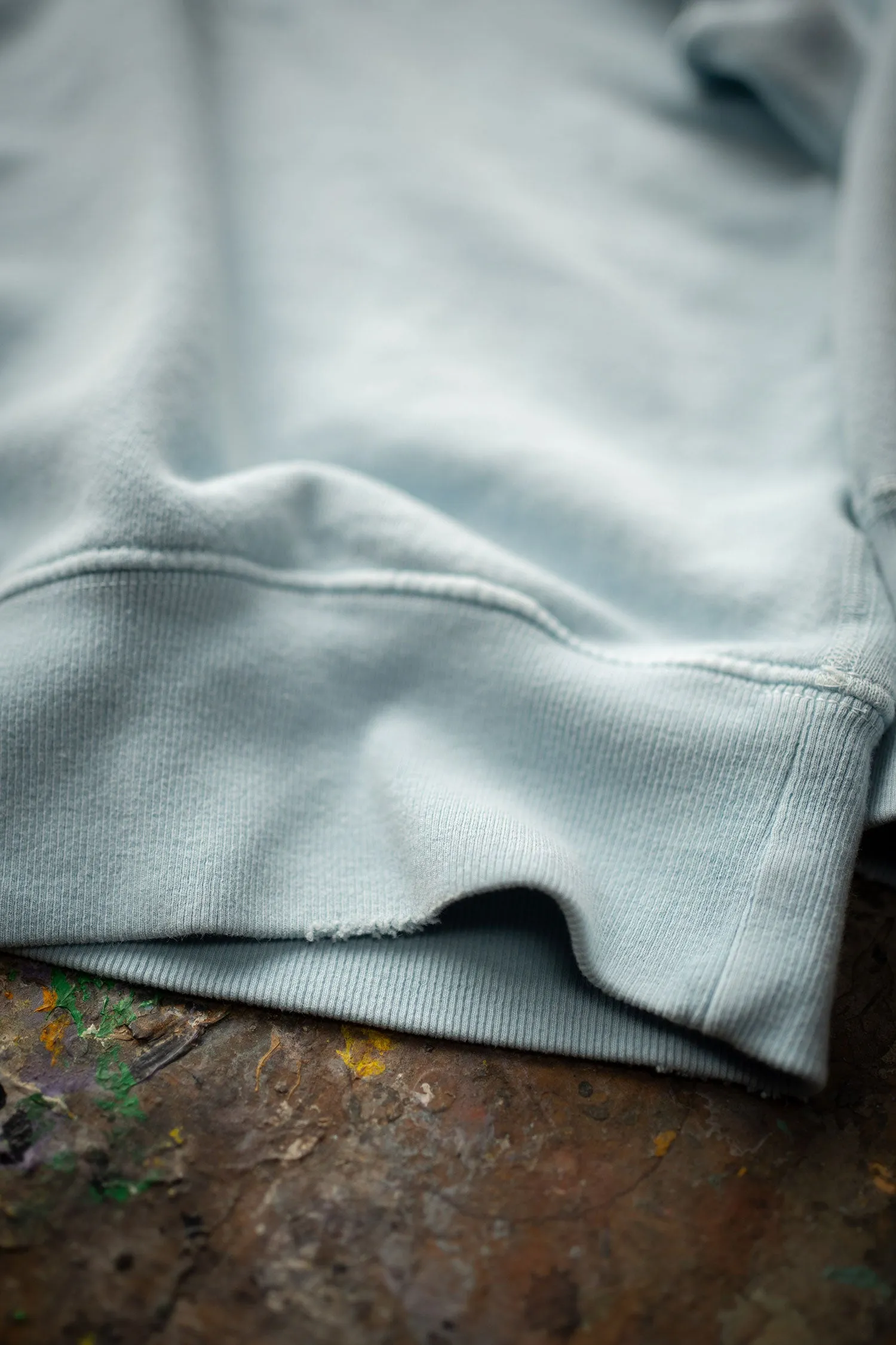 MADE WORN SHRUNKEN FLEECE BLUE HAZE sold by MadeWorn product image thumbnail 4