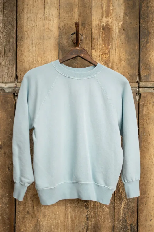 MADE WORN SHRUNKEN FLEECE BLUE HAZE sold by MadeWorn