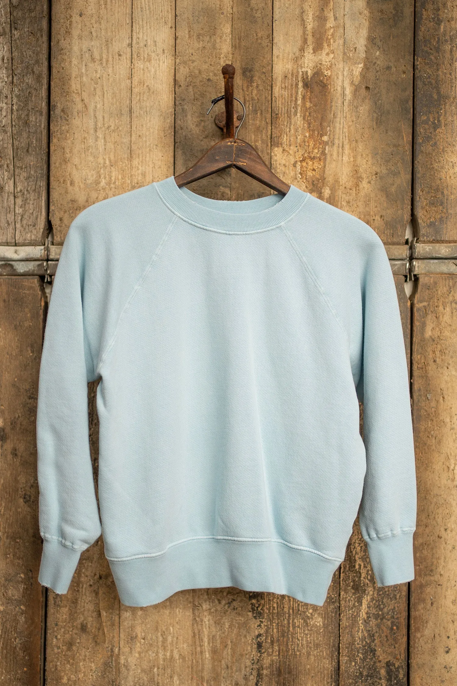 MADE WORN SHRUNKEN FLEECE BLUE HAZE sold by MadeWorn