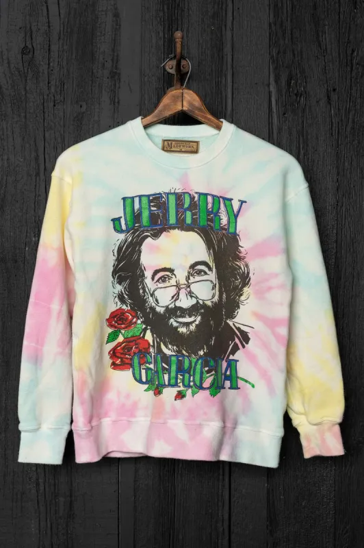 JERRY GARCIA TIE DYE CLASSIC FIT SWEATSHIRT sold by MadeWorn