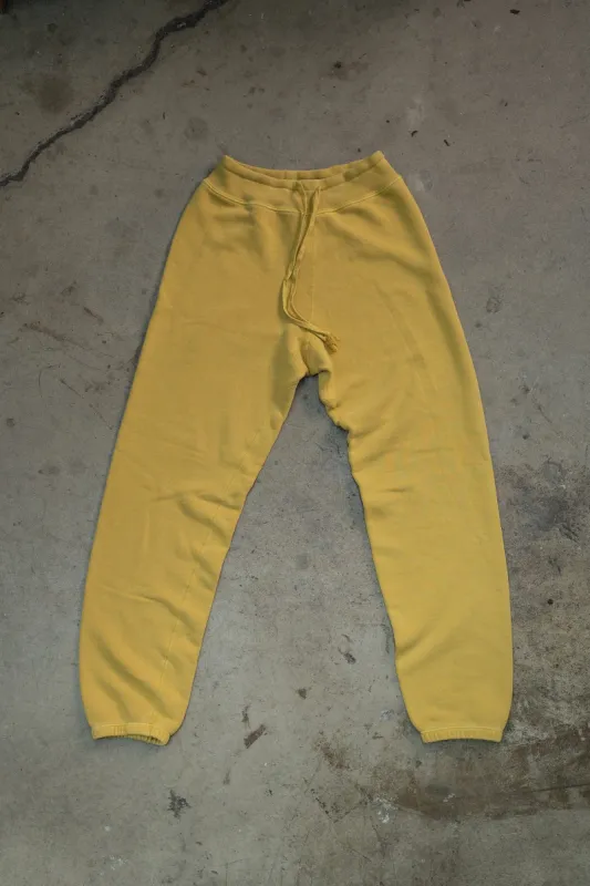 MADE WORN WOMENS SWEATPANTS MUSTARD sold by MadeWorn